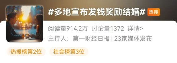 宇轩配资 “初婚最高奖励4万元”！多地宣布发钱奖励结婚 有可能追回？