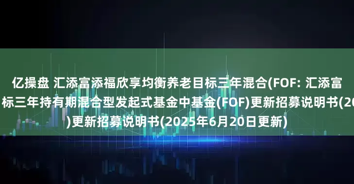 亿操盘 汇添富添福欣享均衡养老目标三年混合(FOF: 汇添富添福欣享均衡养老目标三年持有期混合型发起式基金中基金(FOF)更新招募说明书(2025年6月20日更新)